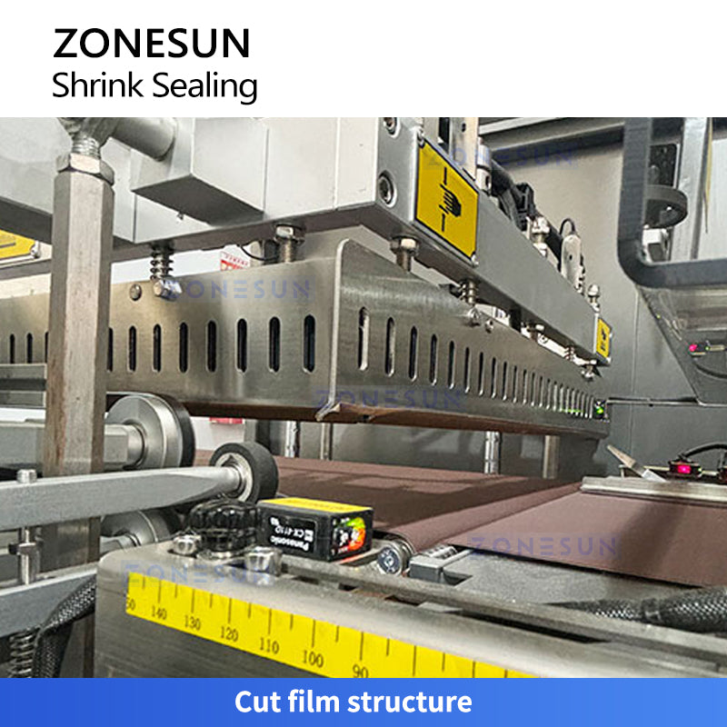 Zonesun ZS-FM400 High Speed Heat Shrink Wrap Machine Cutting Station