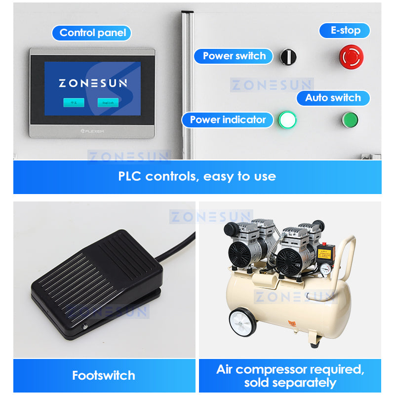 Zonesun ZS-YTCR4 Chemical Liquid Filling Machine