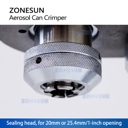 ZONESUN ZS-YG25 Aerosol Can Sealing Machine
