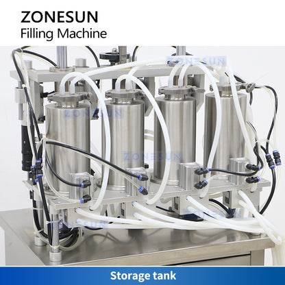 Zonesun ZS-YTZL4S Vacuum Bottle Filler Storage Tank