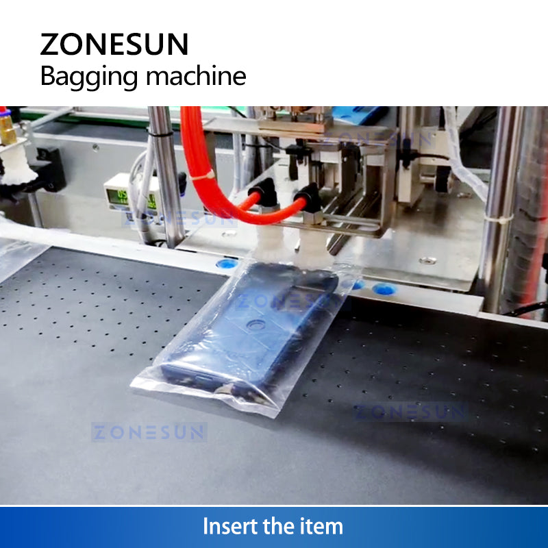 Zonesun ZS-ZD200 Automatic Bagging System Product Loading