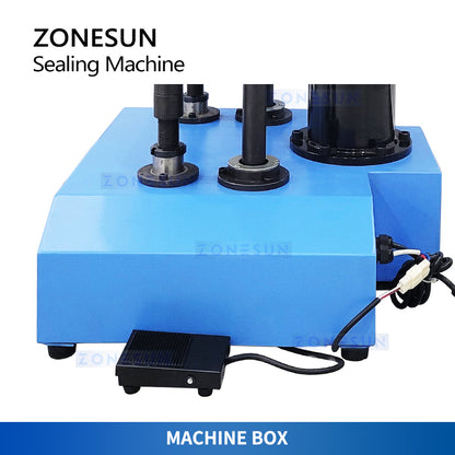 ZONESUN ZS-FK260 Beer Can Seamer Tin Can Sealer Double Seamer Bench Top Cannular