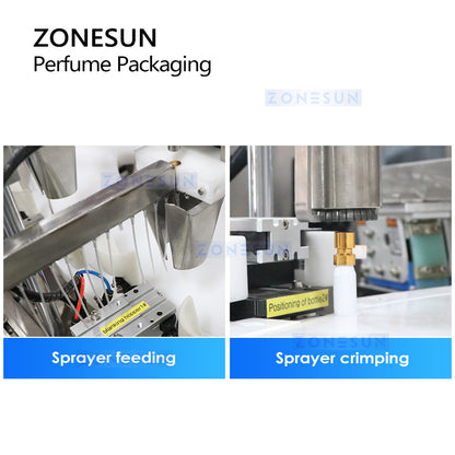 ZONESUN ZS-AFC21 Automatic Perfume Packaging Monoblock