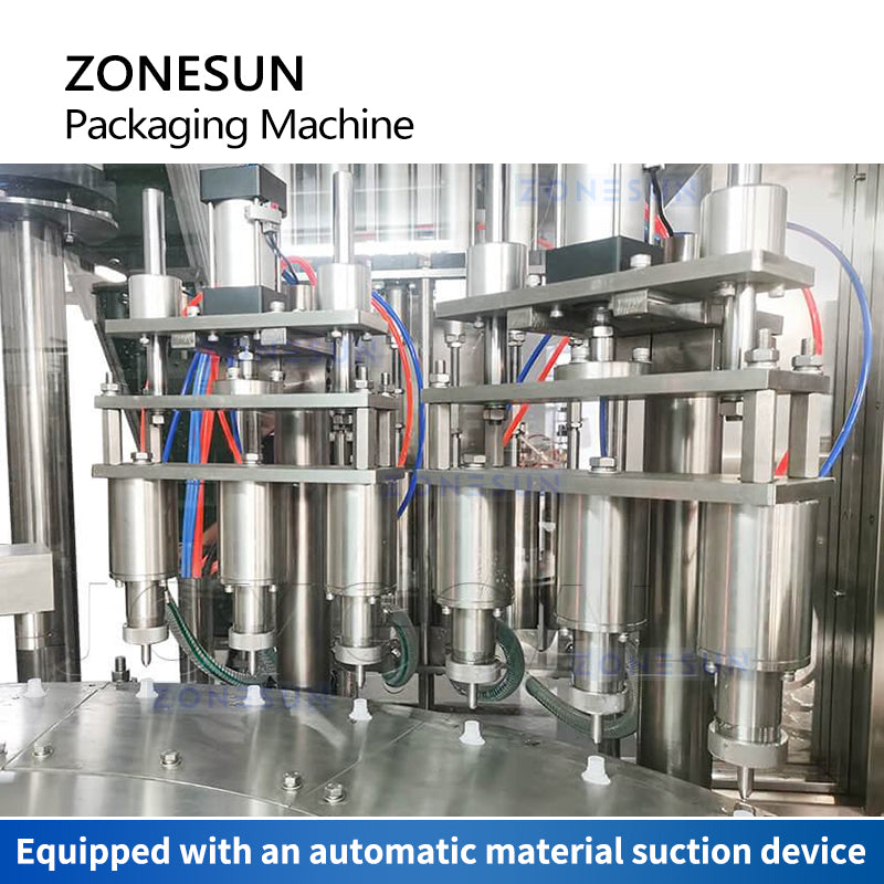 Zonesun Spout Pouch Filling and Capping Machine Filling Heads