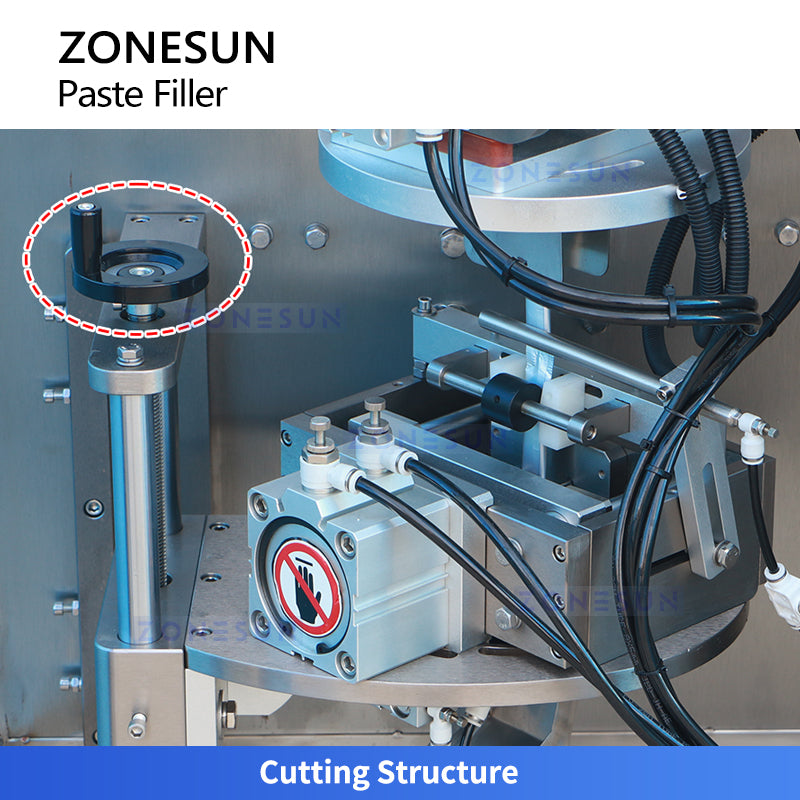 Zonesun ZS-FS05 Energy Gel Sachet VFFS Machine Cutting Mechanism