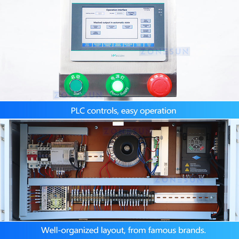 Zonesun ZS-TB823 Horizontal Tube Labeling Machine