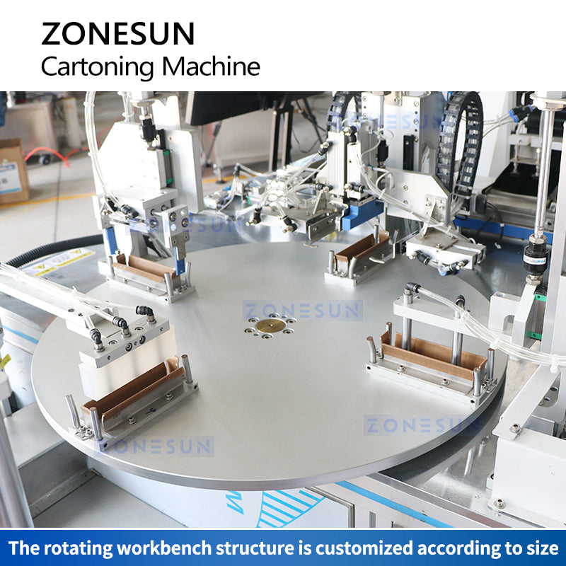 ZONESUN ZS-MSZH50R Automatic Cartoning Machine Rotary Plate