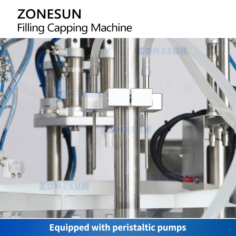 ZONESUN Automatic Pocket Perfume Packaging Machine Filling