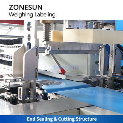 Zonesun ZS-ZBTB1 Horizontal Flow Wrapper Sealing and Cutting System