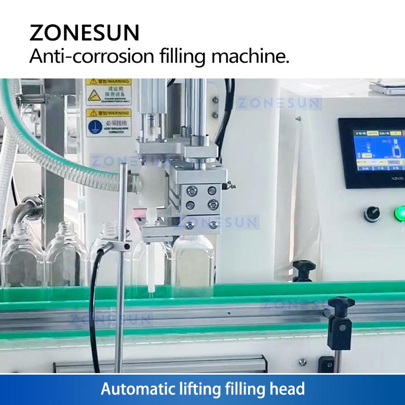 Zonesun ZS-YTCR1A Chemical Liquid Filler Filling Head