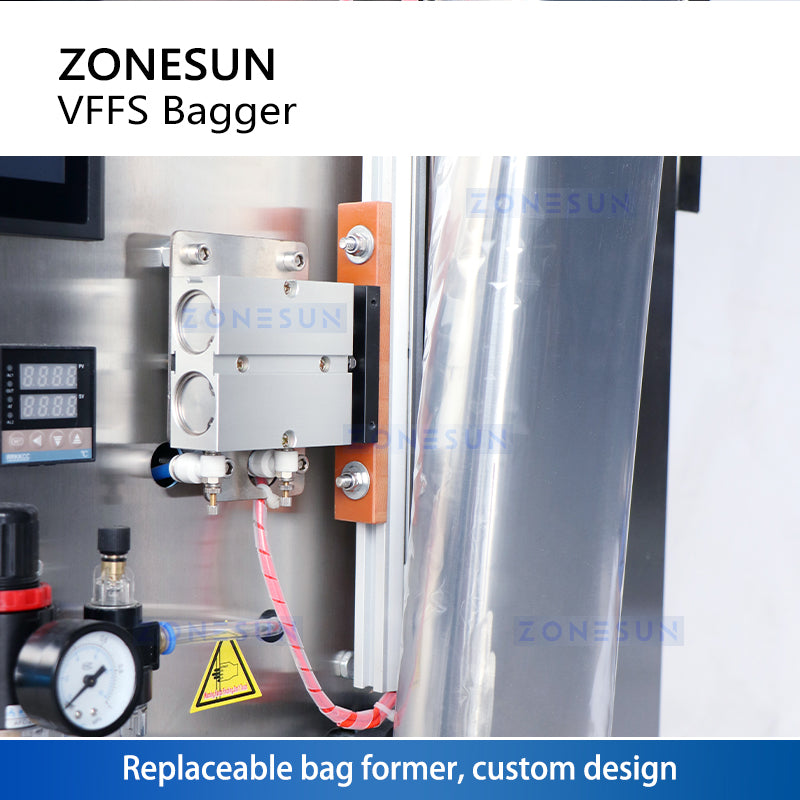 ZONESUN ZS-FS02 Automatic Vertical Form Fill Seal Machine Bag Former