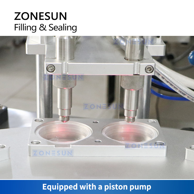 ZONESUN Automatic Cup Filling and Sealing Machine