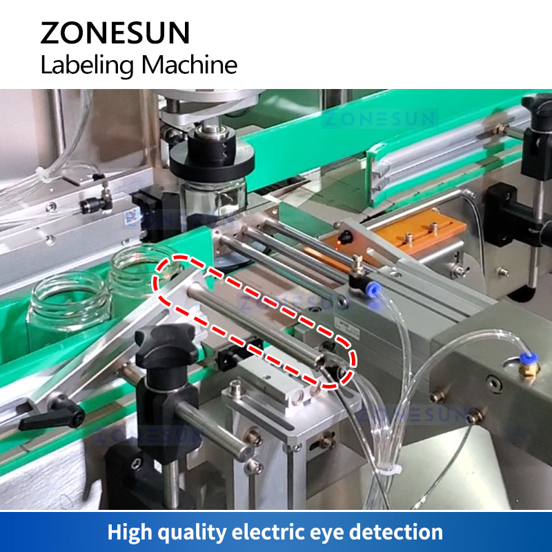 ZONESUN Automatic Label Applicator ZS-TB550V Electric Sensor