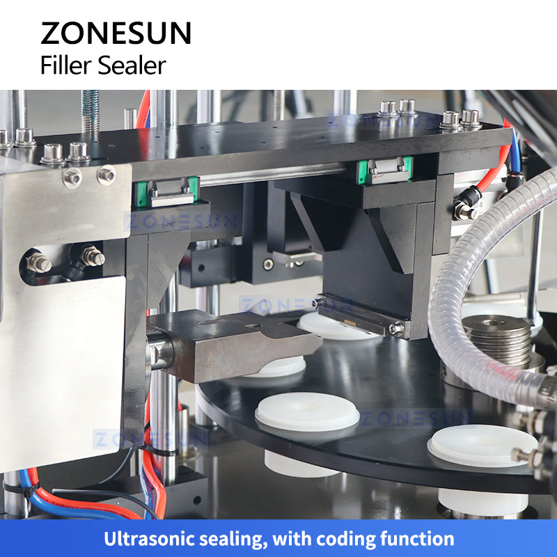 Zonesun ZS-FS008U Plastic Tube Filling & Sealing Monoblock Ultrasonic Seal