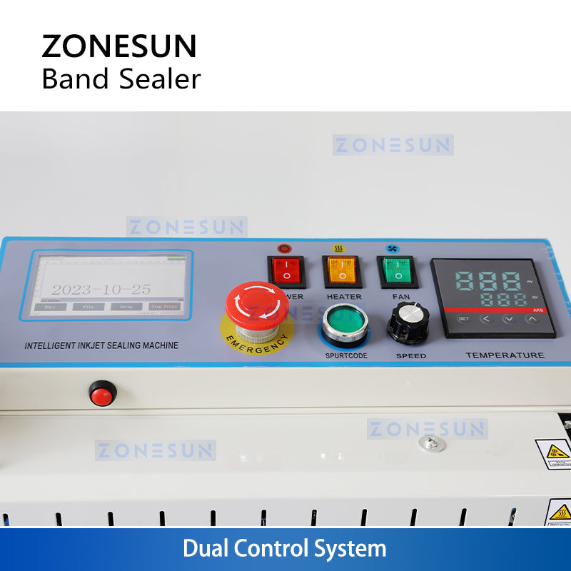 ZONESUN ZS-FR1800P Band Sealer Controls