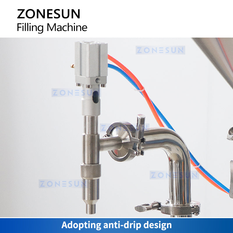 ZONESUN ZS-GTMP30L Liquid Filling Machine Filling Head