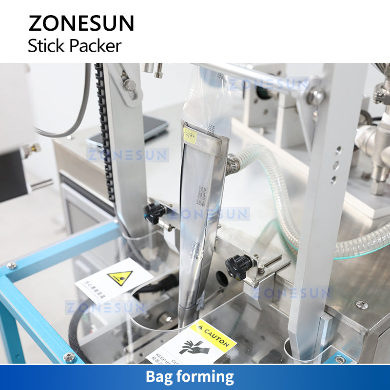 Zonesun ZS-FS240LS Automatic Liquid Sachet VFFS Packing Machine Bag Forming