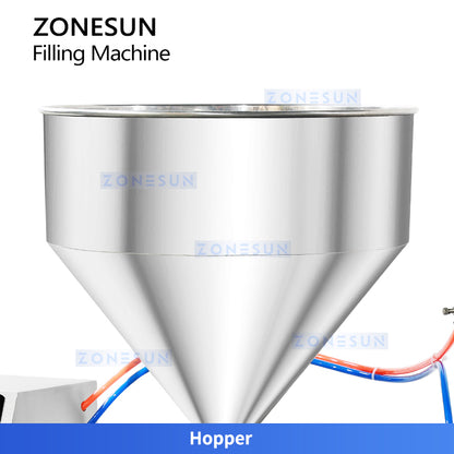 Zonesun ZS-TSP5A Thick Paste Filling Machine for Liquid with Particles