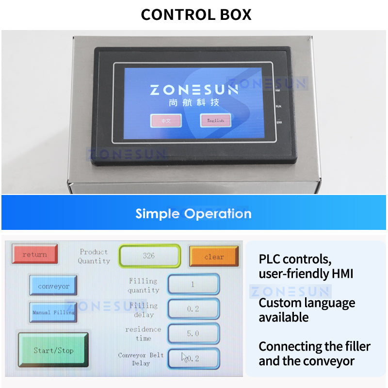 Digital Control Partical Filling Machine Control Box