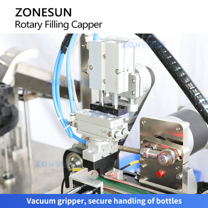 Zonesun ZS-FAL180F3 Rotary Filler Capper Monoblock Gripper