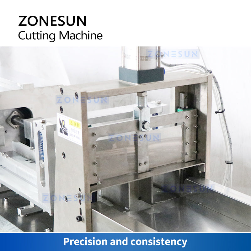 Zonesun ZS-TQ650C Automatic Soap Slab Cutter Soap Bar Cutting Machine Industrial Soap Cutter