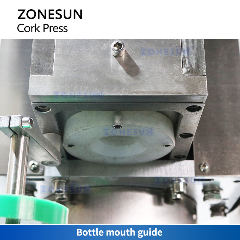 Zonesun ZS-DSJ2 Automatic Wine Corking Machine Bottle Mouth Guide