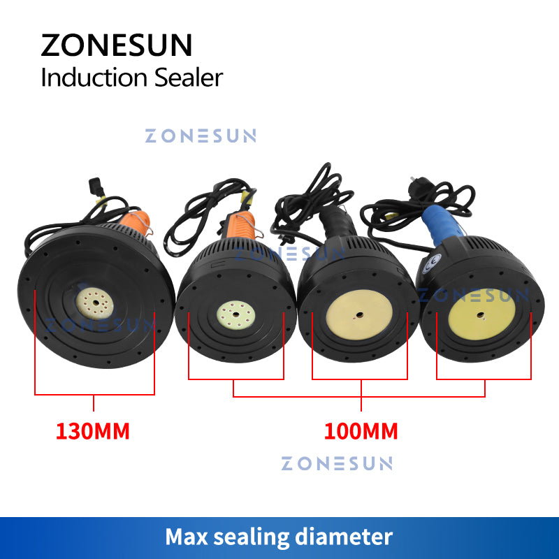 Máquina manual de selagem por indução eletromagnética ZONESUN ZS-DL800