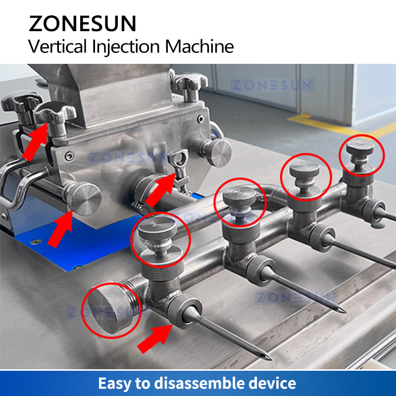 Zonesun ZS-CZI3 Bread Filling Machine Detachable Head