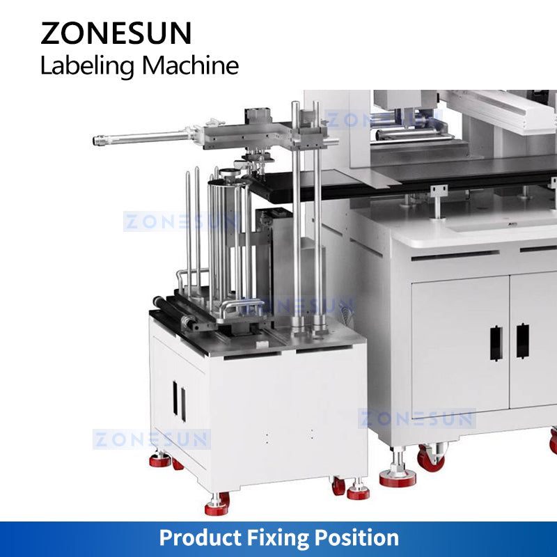 Zonesun ZS-STB1 CCD Visual Inspection Labeling Machine with Feeder and Accumulator