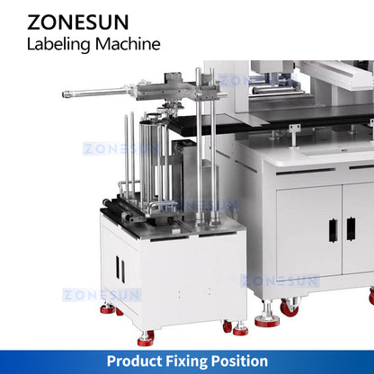 Zonesun ZS-STB1 CCD Visual Inspection Labeling Machine with Feeder and Accumulator