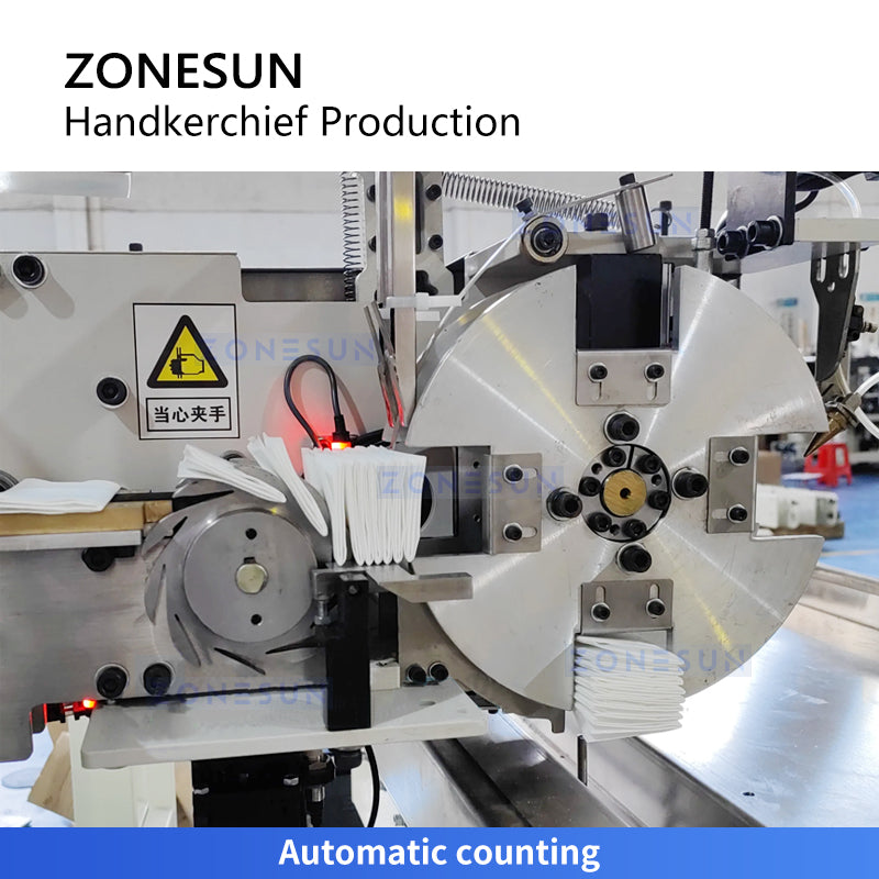 Zonesun ZS-ZJL1 Facial Tissue Converting Line Automatic Counting