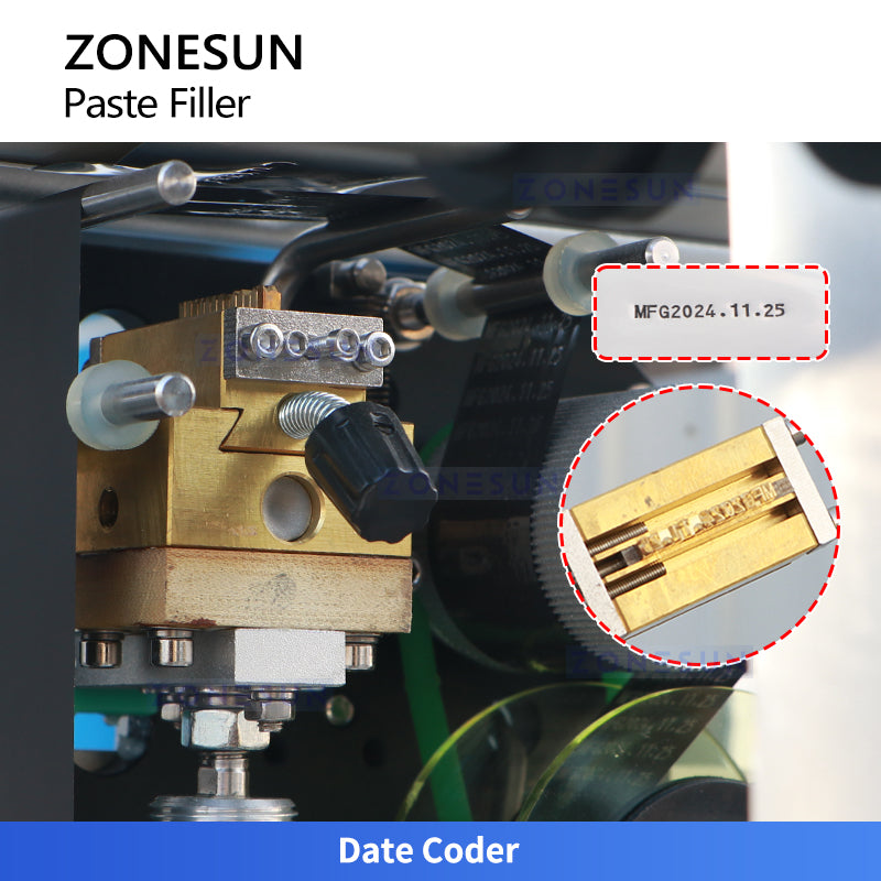 Zonesun ZS-FS05 Energy Gel Sachet VFFS Machine Coding Function