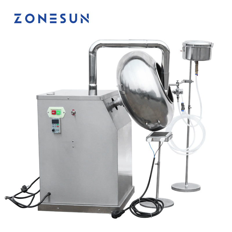 Zonesun ZS-BY300 Candy Coating Machine Gummy Sugar Coating Machine