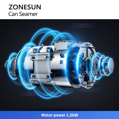 Zonesun ZS-CS1 Can Seamer | Large-sized Cylindrical Cans