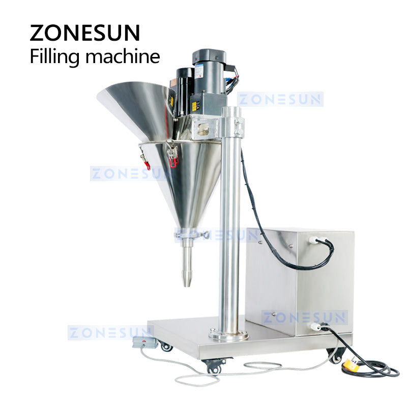 Llenadora semiautomática de polvo seco ZONESUN ZS-FM100S 