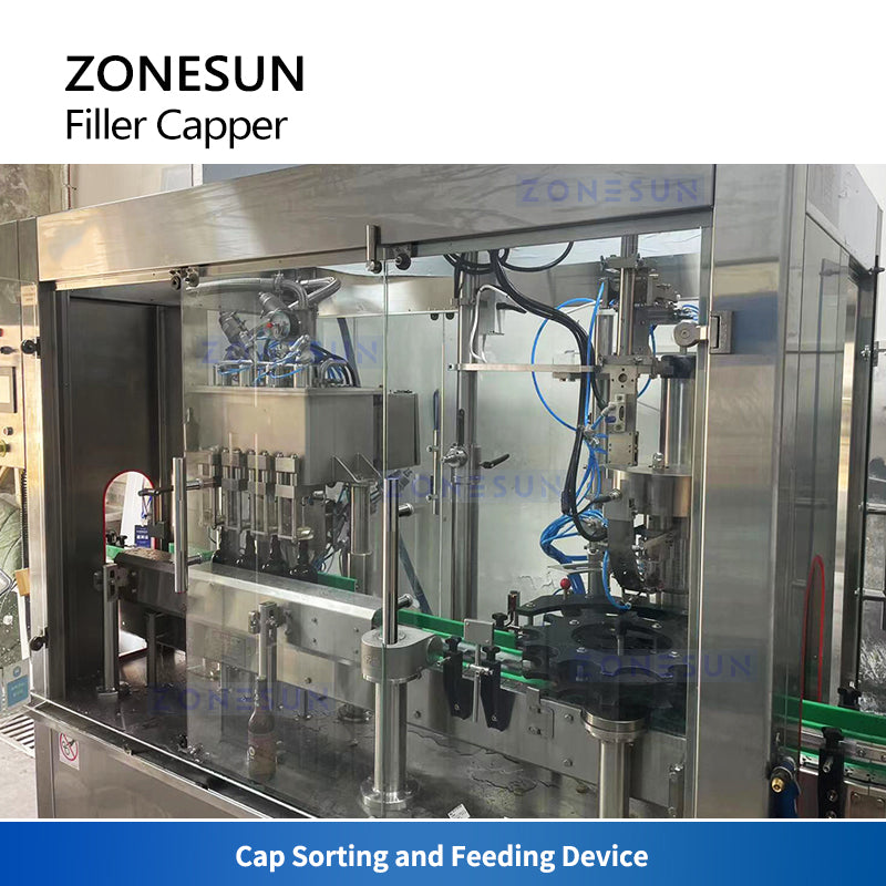 ZONESUN ZS-CFC4 Automatic Beer Bottling Machine Dust Cover