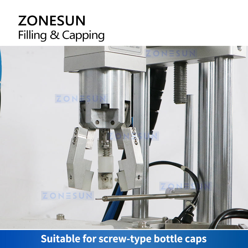 ZONESUN ZS-AFC15 Automatic Bottle Filling and Capping Machine Capping Station
