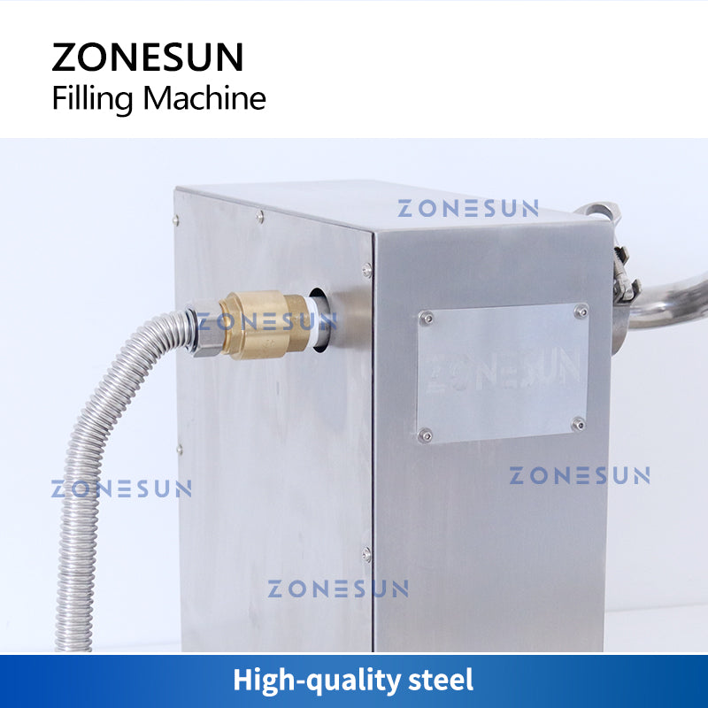 ZONESUN ZS-GPW1 Máquina de llenado de pesaje de líquidos con bomba de engranajes de alta tasa de seguimiento 