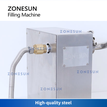 ZONESUN ZS-GPW1 High Folw Rate Gear Pump Liquid Weighing Filling Machine