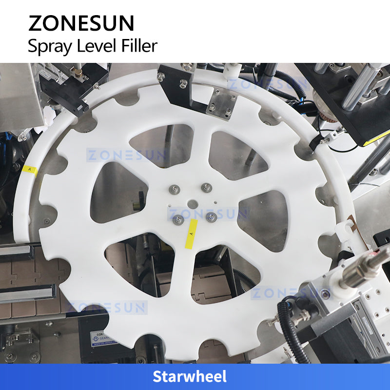 Zonesun ZS-AFC9L Automatic Perfume Packaging Machine Monoblock Starwheel