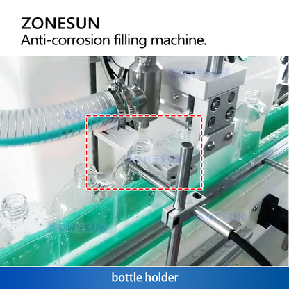 Zonesun ZS-YTCR1A Chemical Liquid Filler Bottle Clamp