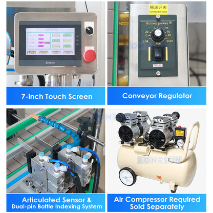 Zonesun ZS-YT4T-4PX Servo Piston Filler Controls