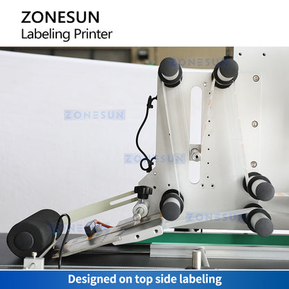 ZONESUN ZS-TB160PO Flat Surface Label Applicator Labeling mechanism