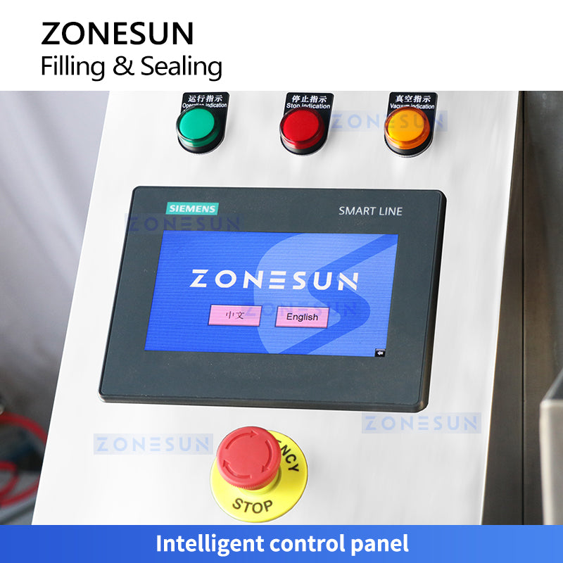 Zonesun ZS-AFC03 Horizontal Fill Seal Machine Controls