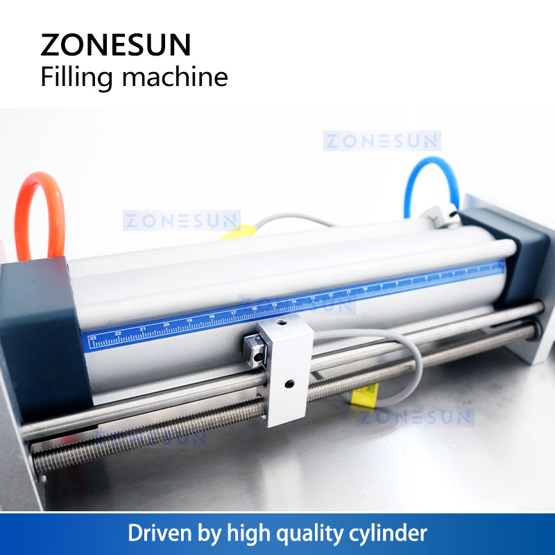 Zonesun ZS-GTJH1 Tabletop Piston Filler With Mixer And Heater