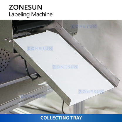 ZONESUN ZS-TB800 Automatic Tube Labeler Collecting Tray