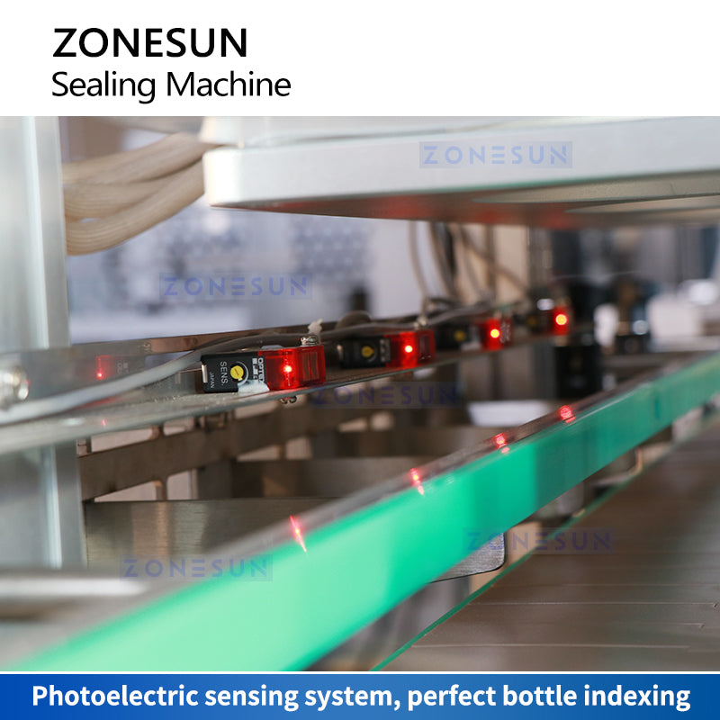 Zonesun ZS-FKR4T Automatic Foil Sealing Machine Indexing