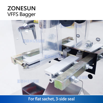 Zonesun ZS-GZ200 VFFS Packing Machine 3-sided Sealing