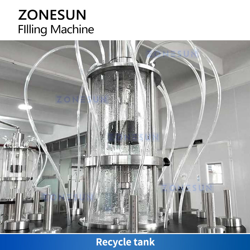 Zonesun ZS-PXF10 Vacuum Filling Machine Recycle Tank