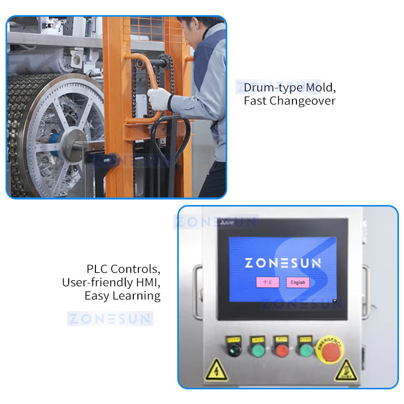 Zonesun ZS-NZC350 Laundry Pods Packer Details
